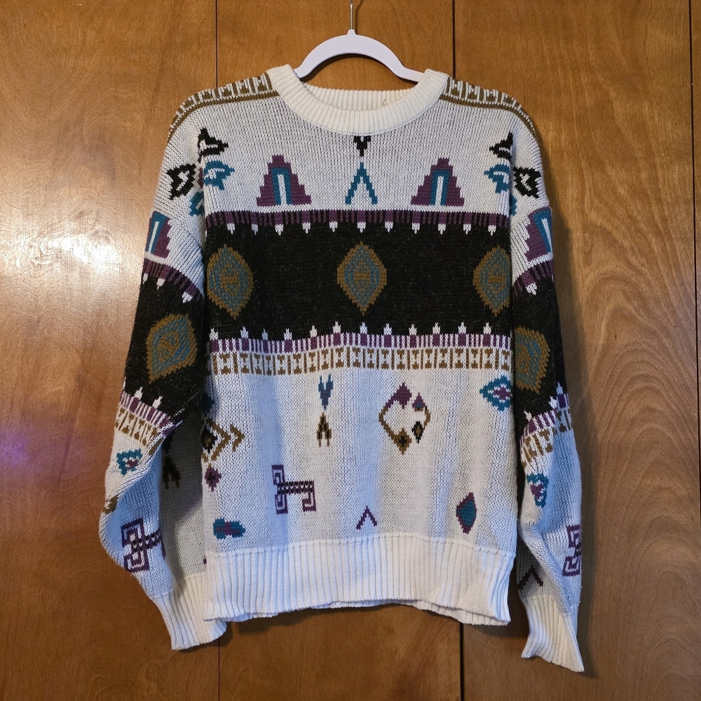 St. John's Bay Multicolor Knit Sweater